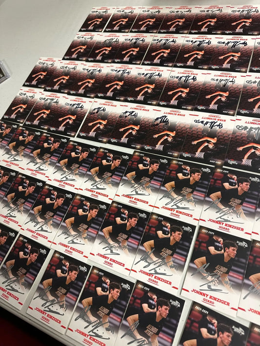 AUTOGRAPHED Official ISU Mens' Basketball Trading Card Set