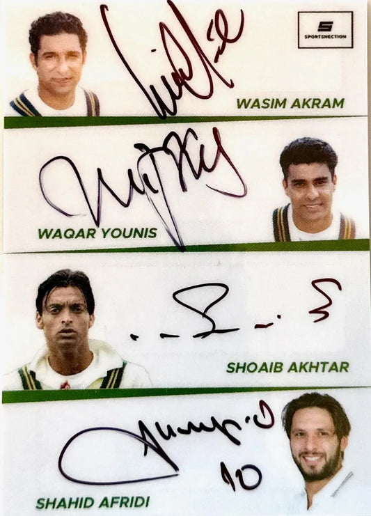 Legends of Cricket - Pakistan (HOBBY / GUARANTEED AUTO)