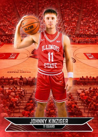 2025-26 Illinois State Redbirds Basketball: Official Trading Card Set
