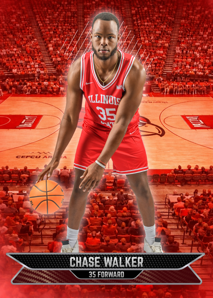 2025-26 Illinois State Redbirds Basketball: Official Trading Card Set