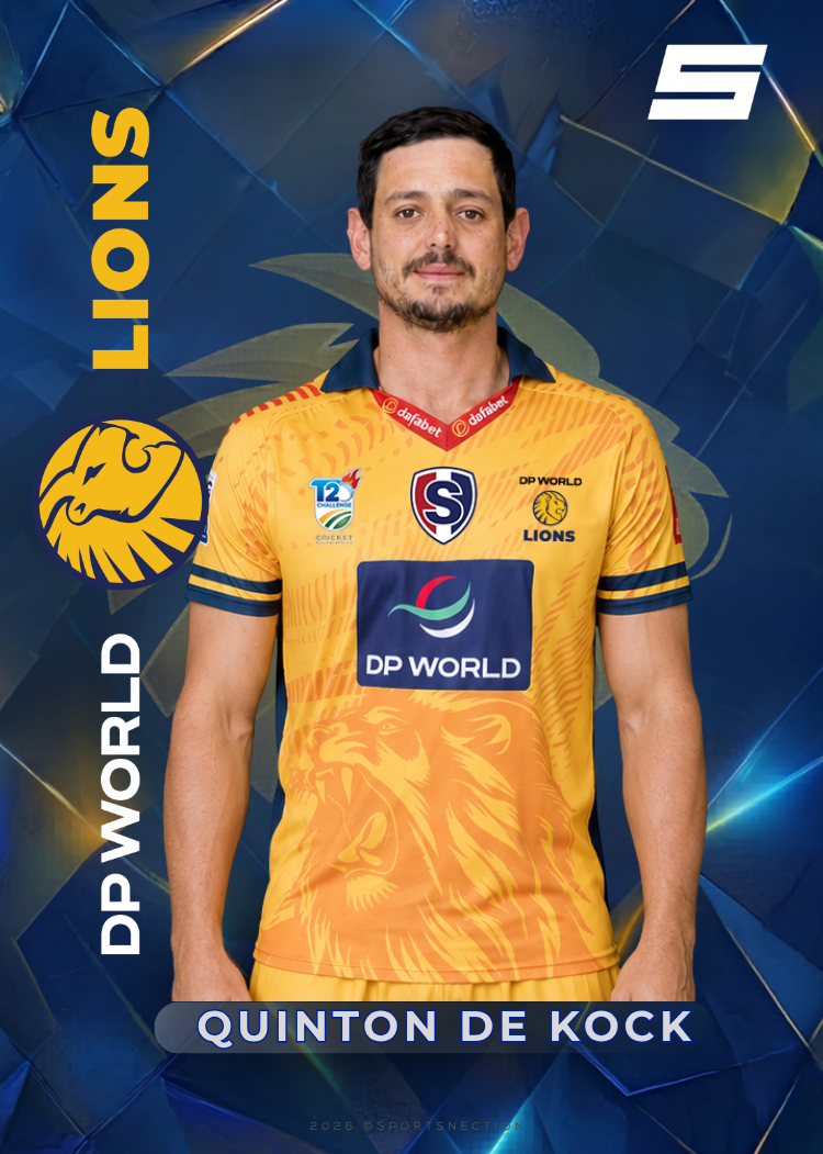 2026 DP World Lions Trading Cards — Sealed Box