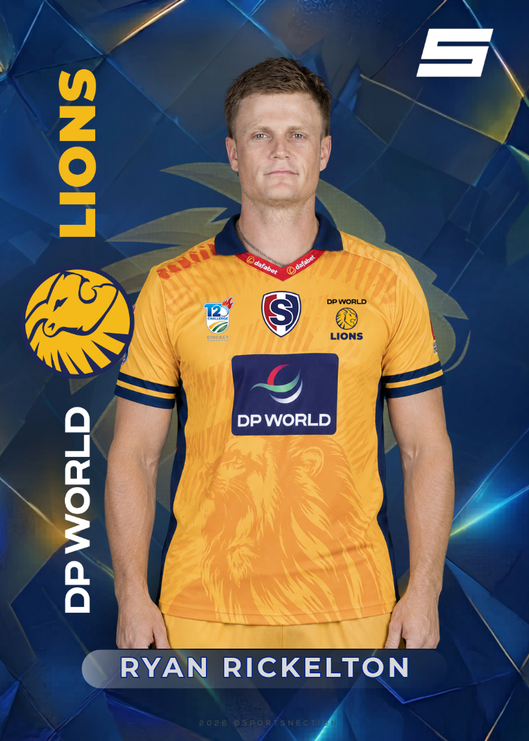 2026 DP World Lions Trading Cards — Sealed Box