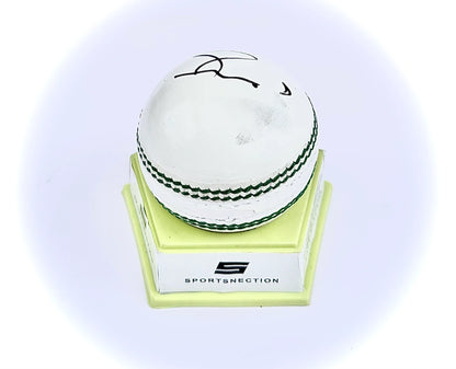 Shoaib Akhtar autographed ball (white)