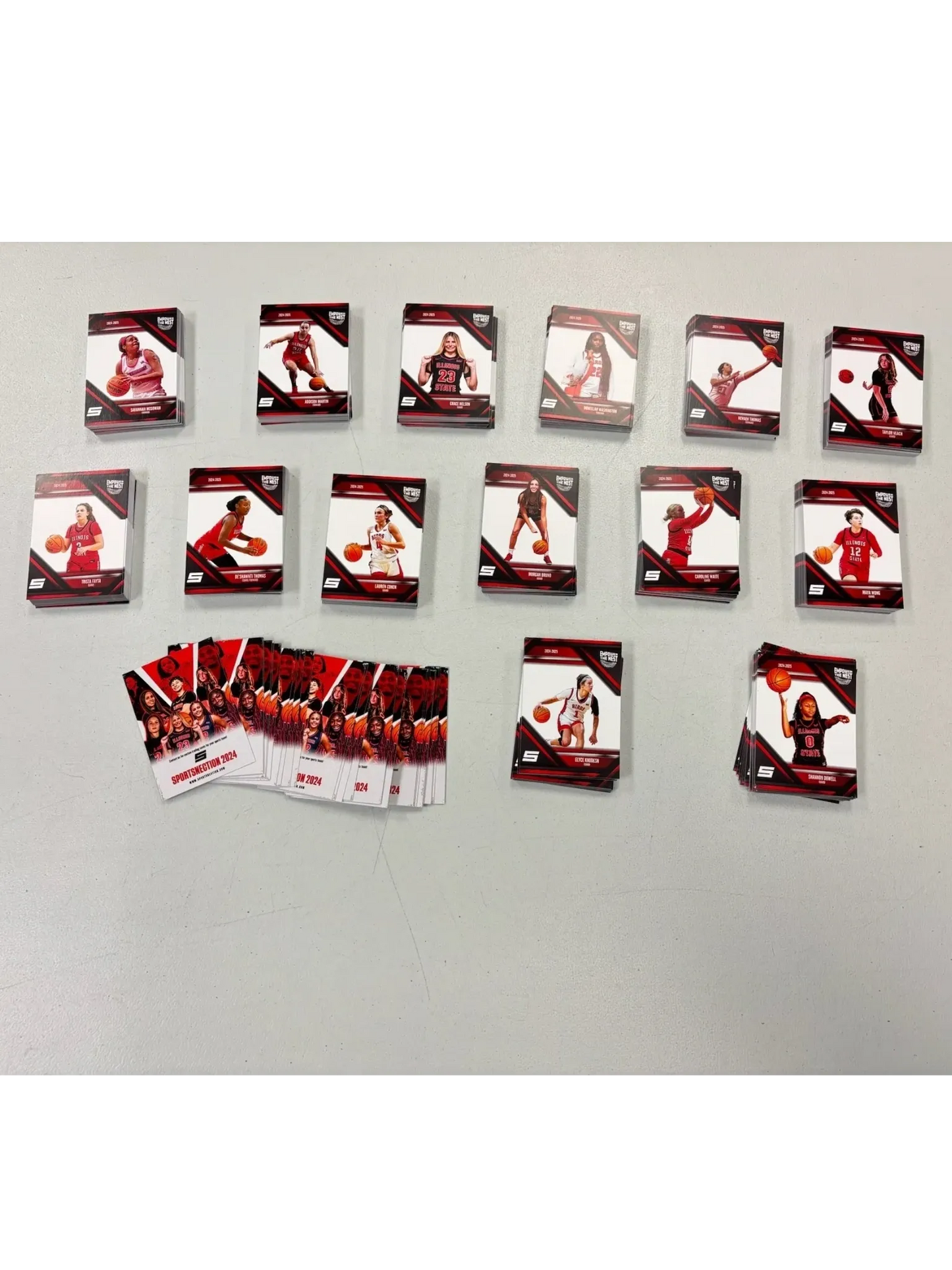 Official ISU Womens' Basketball Signed Trading Card Set 2024-25