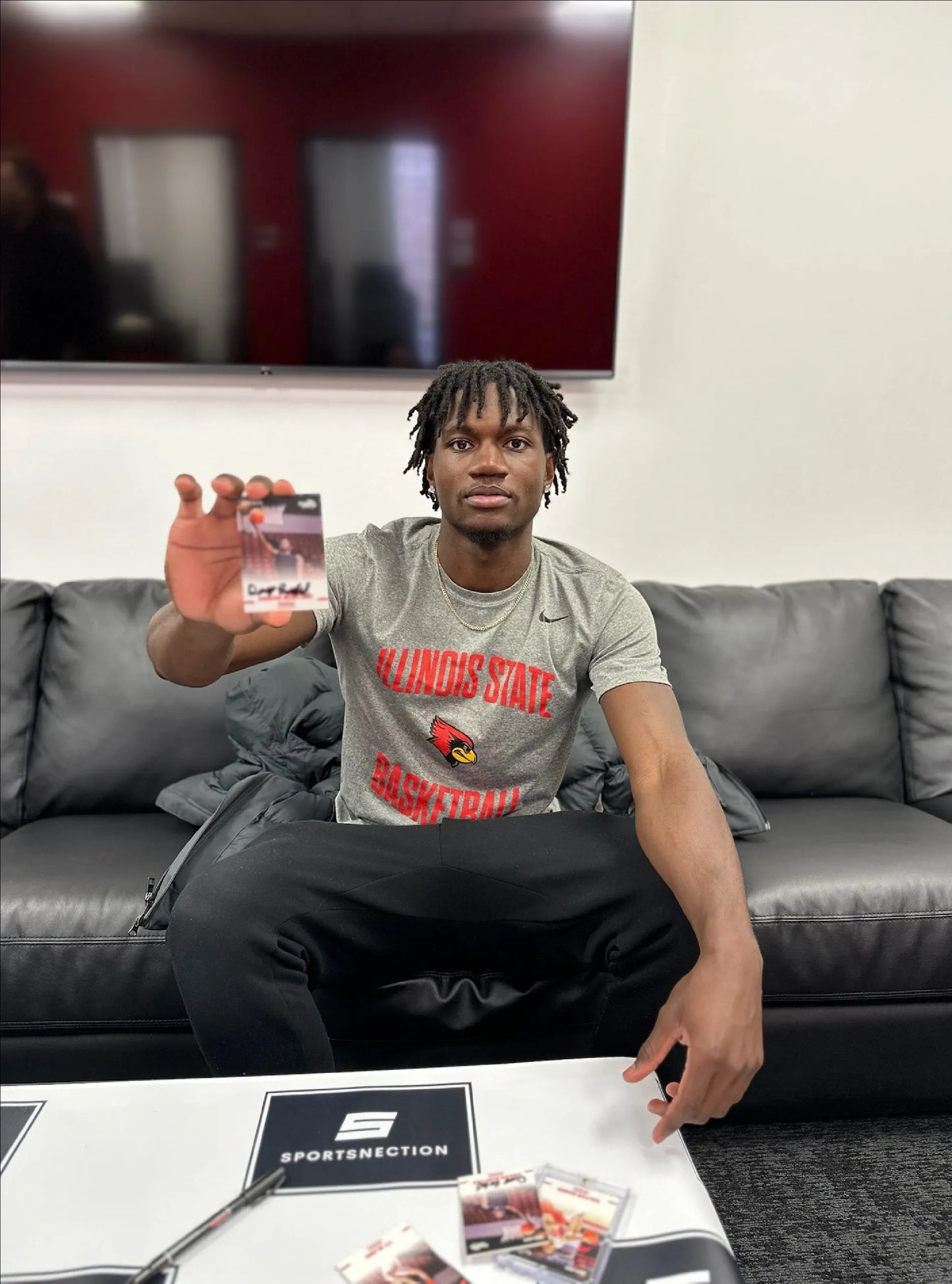 AUTOGRAPHED Official ISU Mens' Basketball Trading Card Set